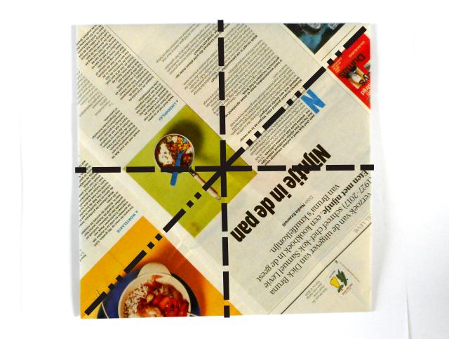 Origami spin vouwen Origami spin vouwen