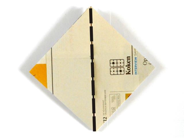 Origami spin vouwen Origami spin vouwen