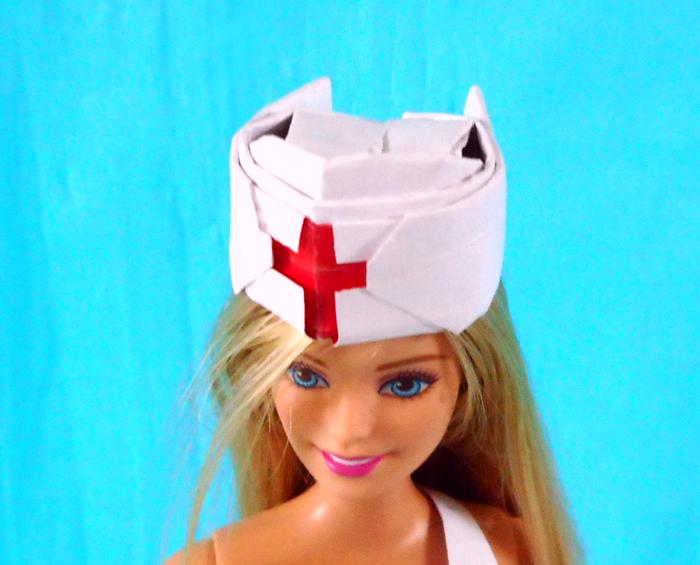 Origami Nurse Cap Origami Nurse Cap