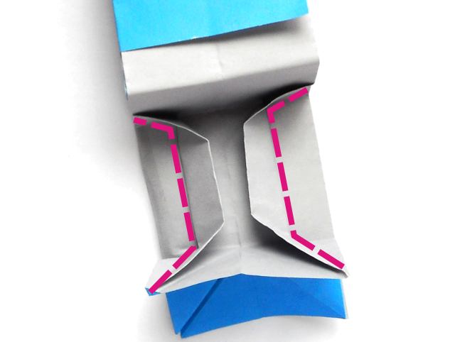 Origami bureaustoel maken Origami bureaustoel maken