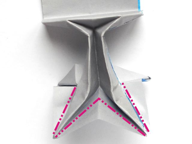 Origami bureaustoel maken Origami bureaustoel maken