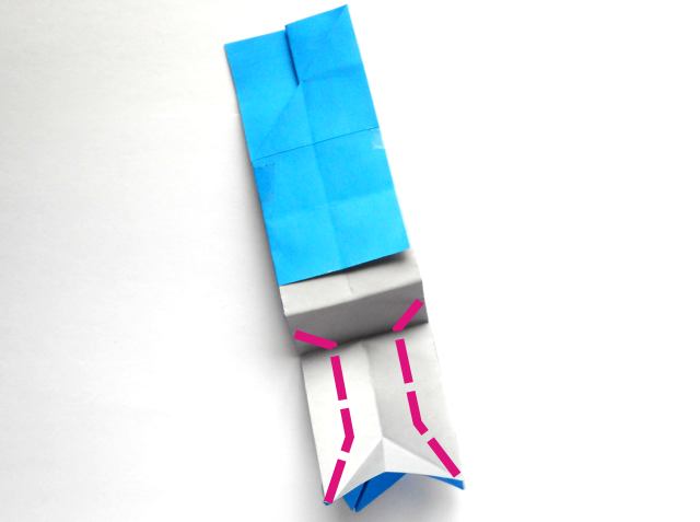 Origami bureaustoel maken Origami bureaustoel maken