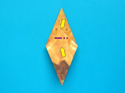 origami fish folding instructions