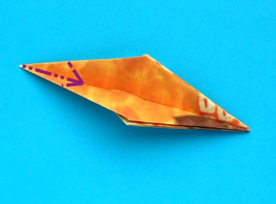 origami fish folding instructions