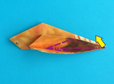 origami fish folding instructions