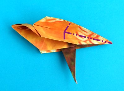 origami fish folding instructions