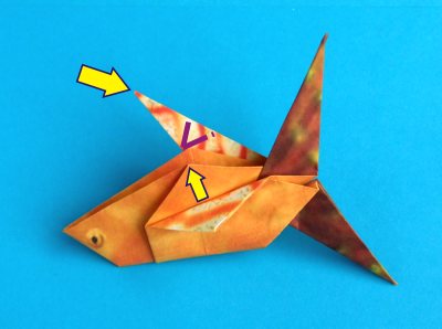 een visje knutselen met gekleurd papier een visje knutselen met gekleurd papier