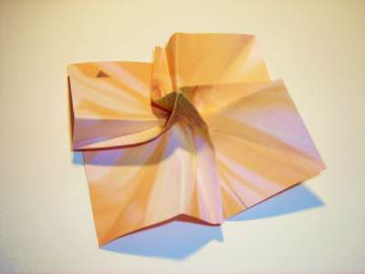 diagrammen voor een origami bloem