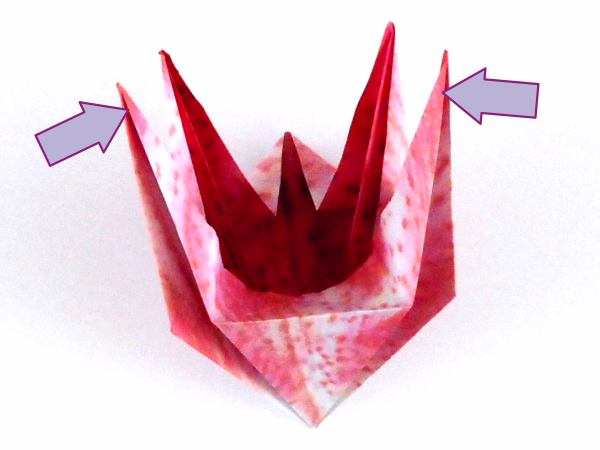 Make an Origami Oriental Lily