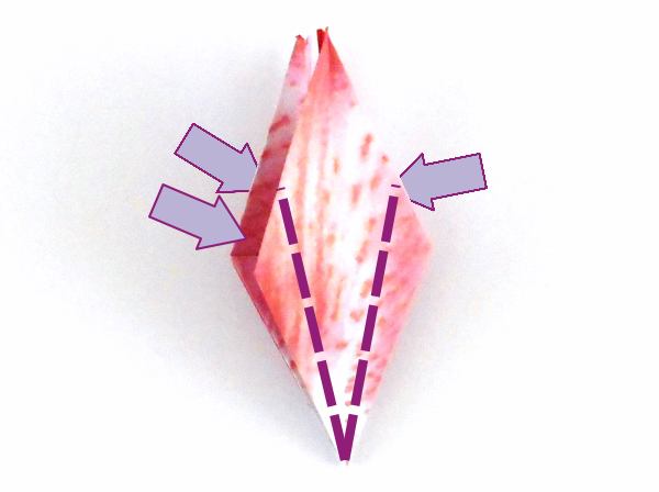 Make an Origami Oriental Lily