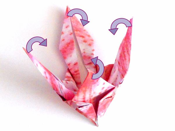 Make an Origami Oriental Lily