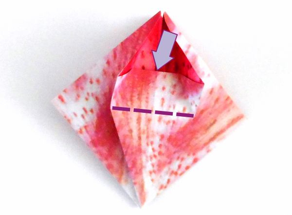 Make an Origami Oriental Lily