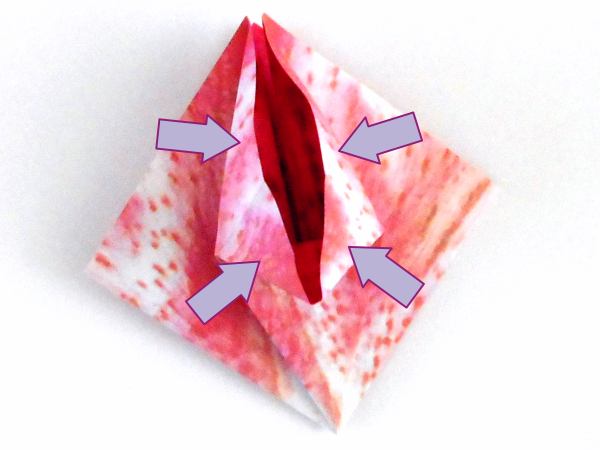 Make an Origami Oriental Lily