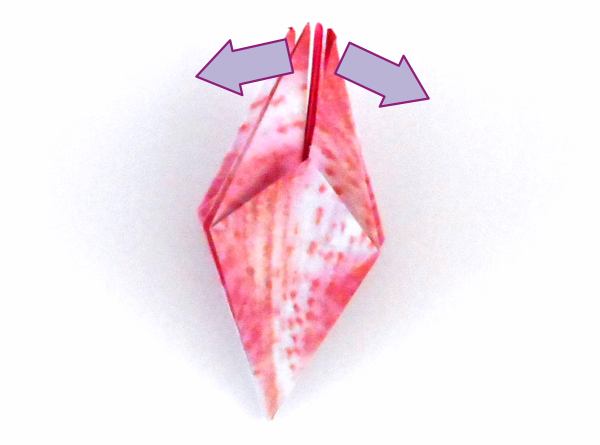 Make an Origami Oriental Lily