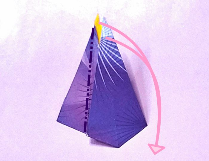 Origami bloemenjurk maken