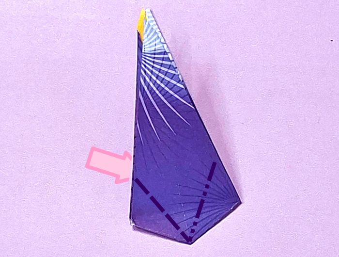 Origami bloemenjurk maken