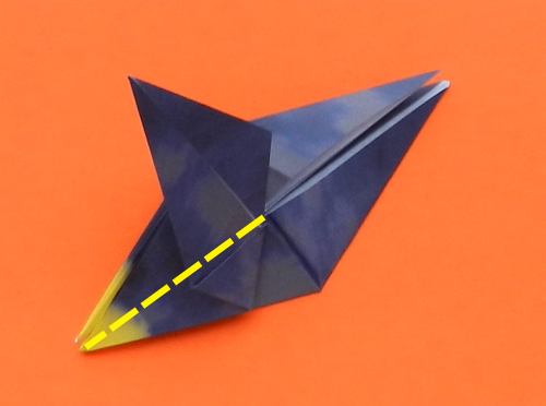 origami Ornithocheirus folding instructions