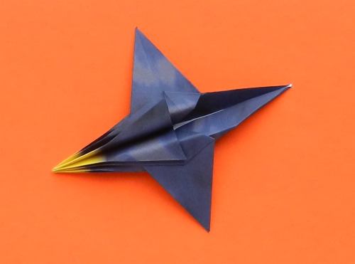 origami Ornithocheirus folding instructions