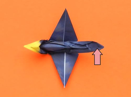 origami Ornithocheirus folding instructions