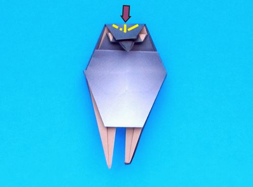 Origami Uil vouwen Origami Uil vouwen