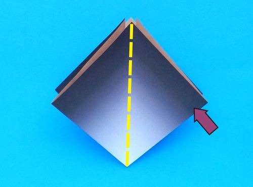 Origami Uil vouwen