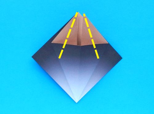 Origami Uil vouwen Origami Uil vouwen