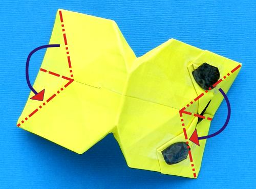 Make Origami Pacman