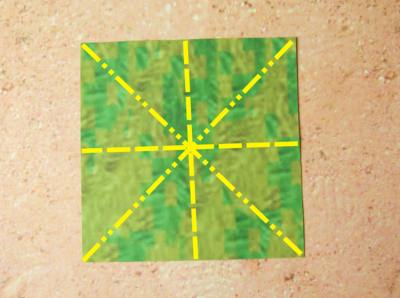 Origami palmboom vouwen Origami palmboom vouwen