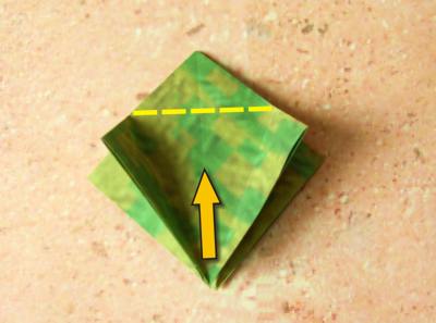 Origami palmboom vouwen Origami palmboom vouwen