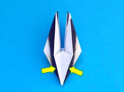 Origami Panda vouwen