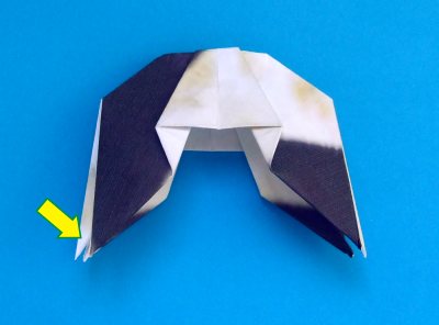 Origami Panda vouwen