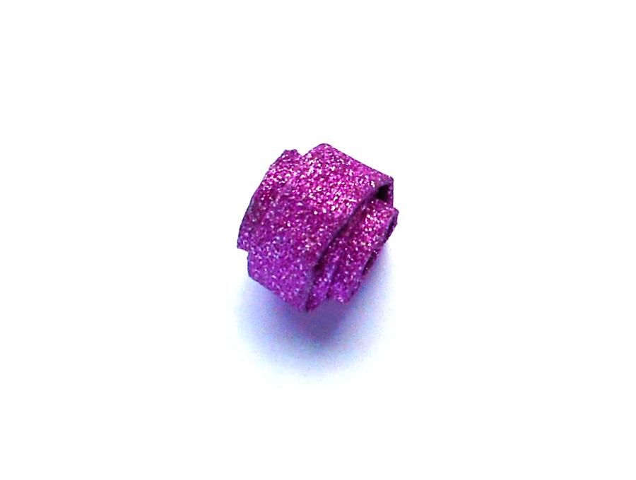 Glitter Paper Bead