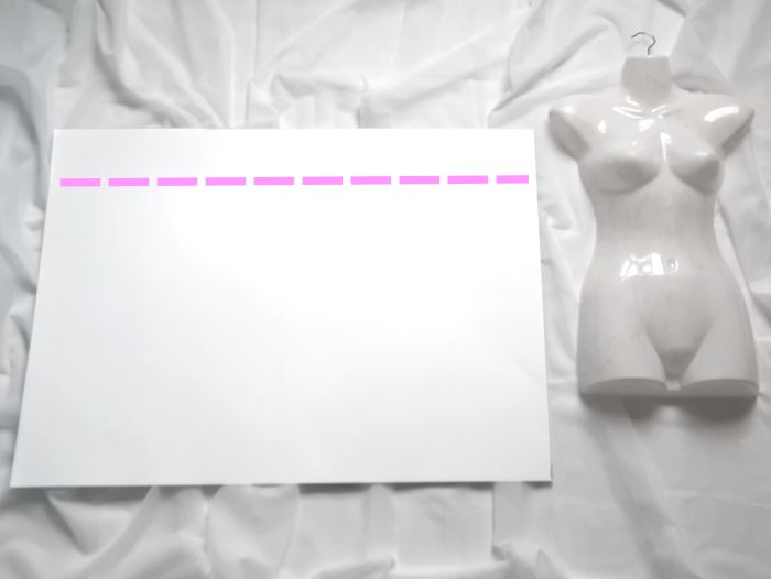 Jurk van papier maken