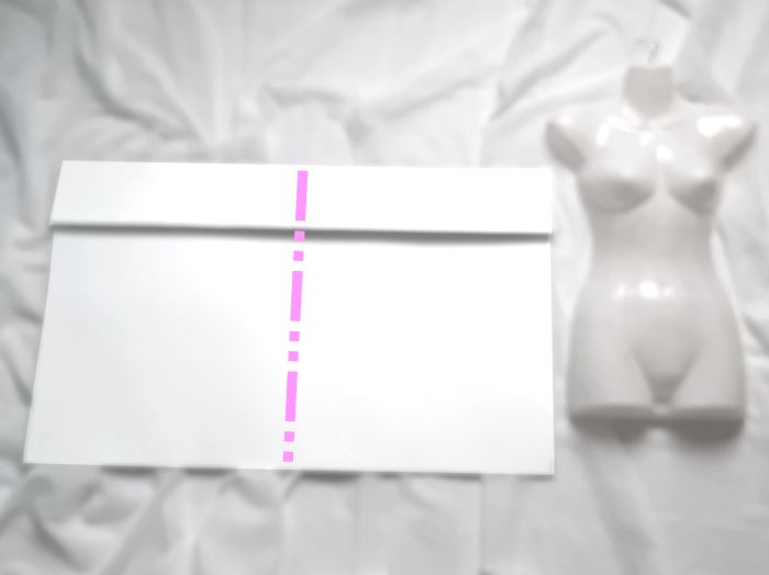 Jurk van papier maken