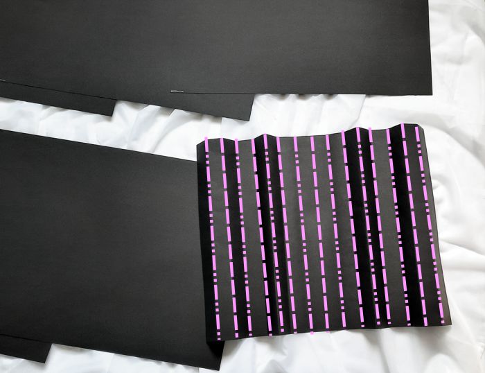 Jurk van papier maken