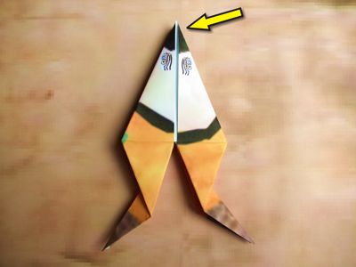 origami papegaai origami papegaai