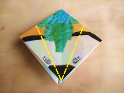 origami papegaai origami papegaai