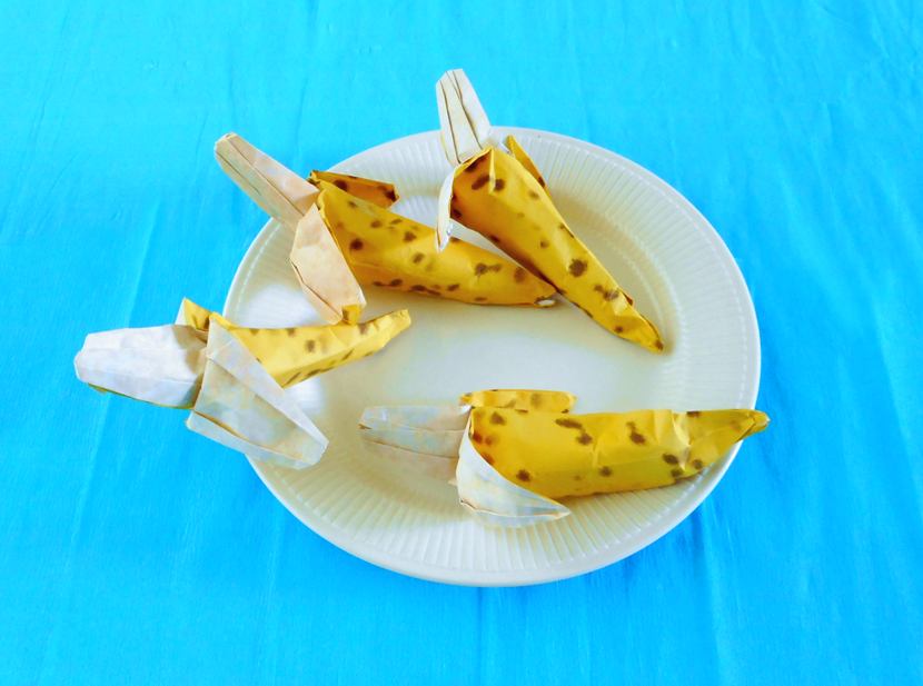 Origami Bananas