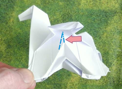 How to fold an Origami Pegasus