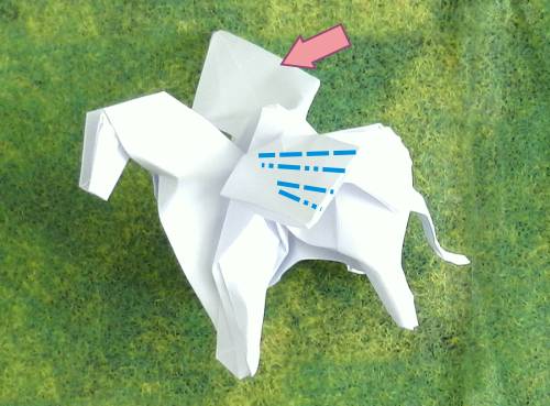 How to fold an Origami Pegasus