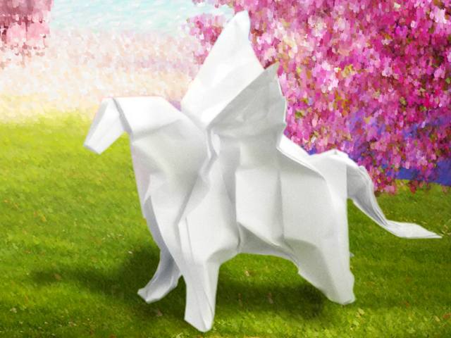 Origami Pegasus