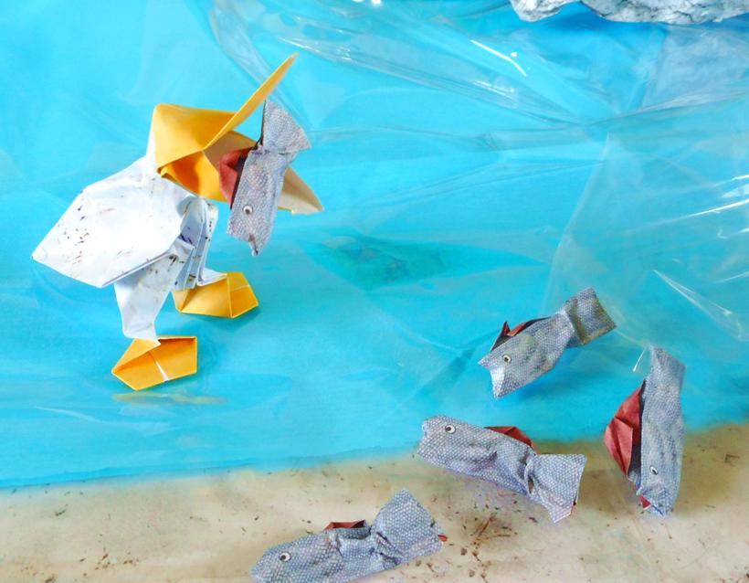 Origami Pelikaan Origami Pelikaan