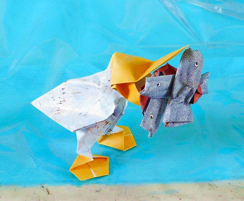 Origami Pelican