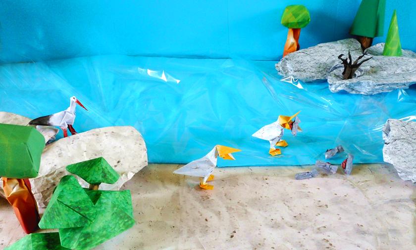 Origami vogels Origami vogels