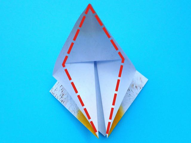 Origami Pelikaan vouwen Origami Pelikaan vouwen