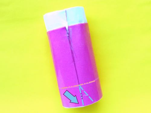 Make an Origami round pencil box