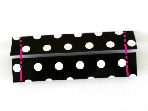 Een etui knutselen van glanzend papier Een etui knutselen van glanzend papier