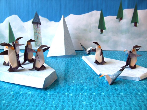 Origami Pinguins Origami Pinguins
