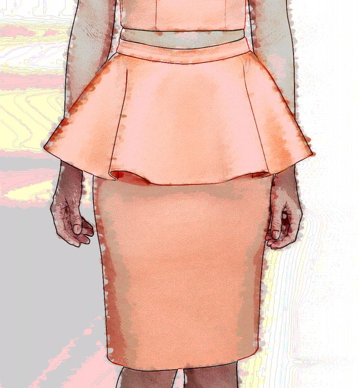 Peplum Skirt Peplum Skirt