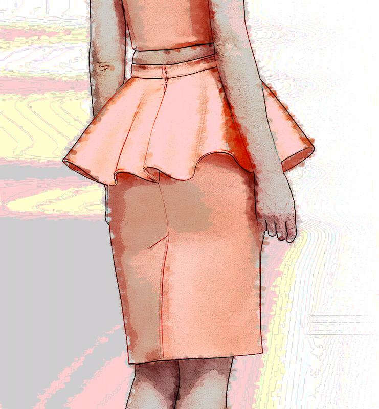 Peplum Skirt Peplum Skirt